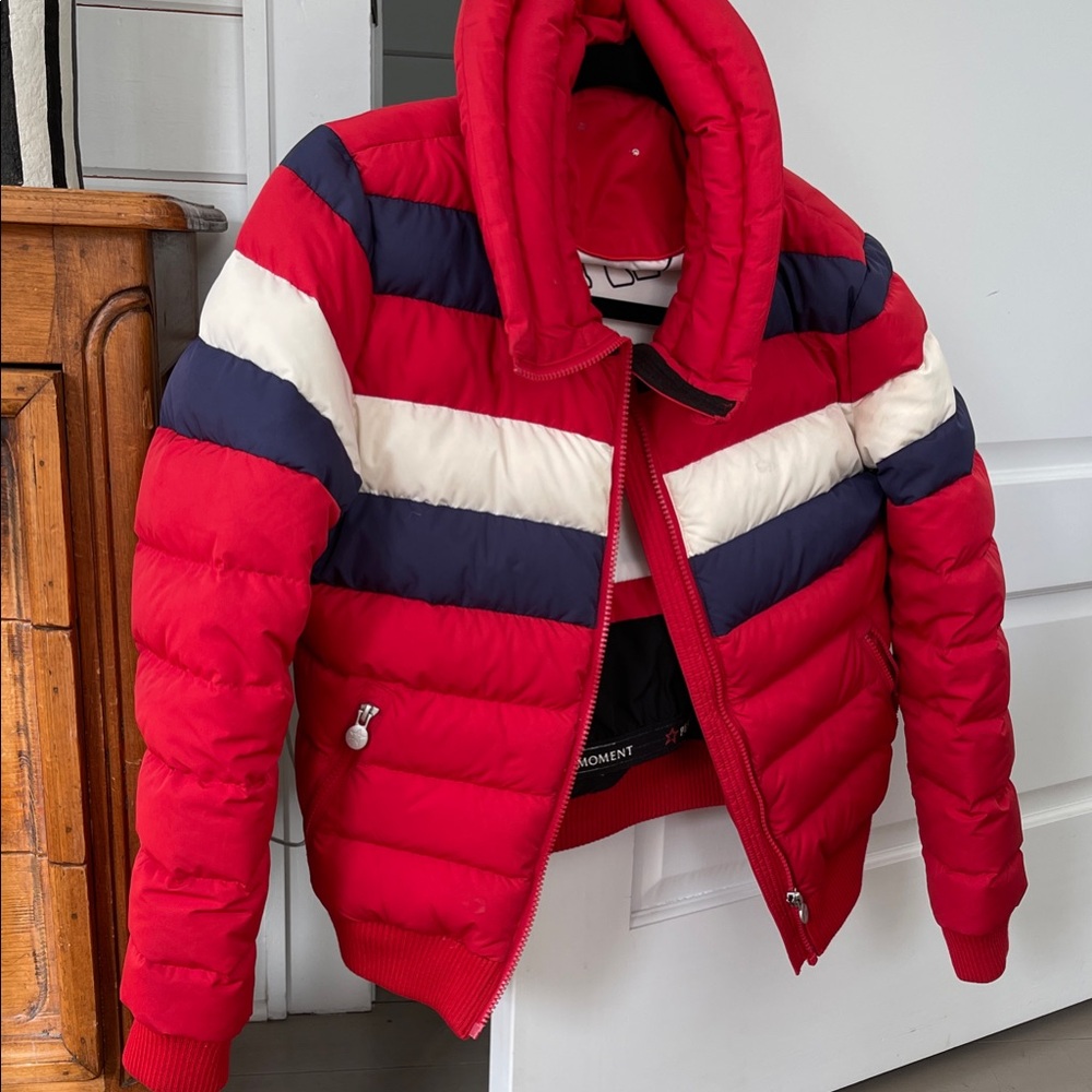 Perfect Moment Red, White, and Blue Ski Jacket